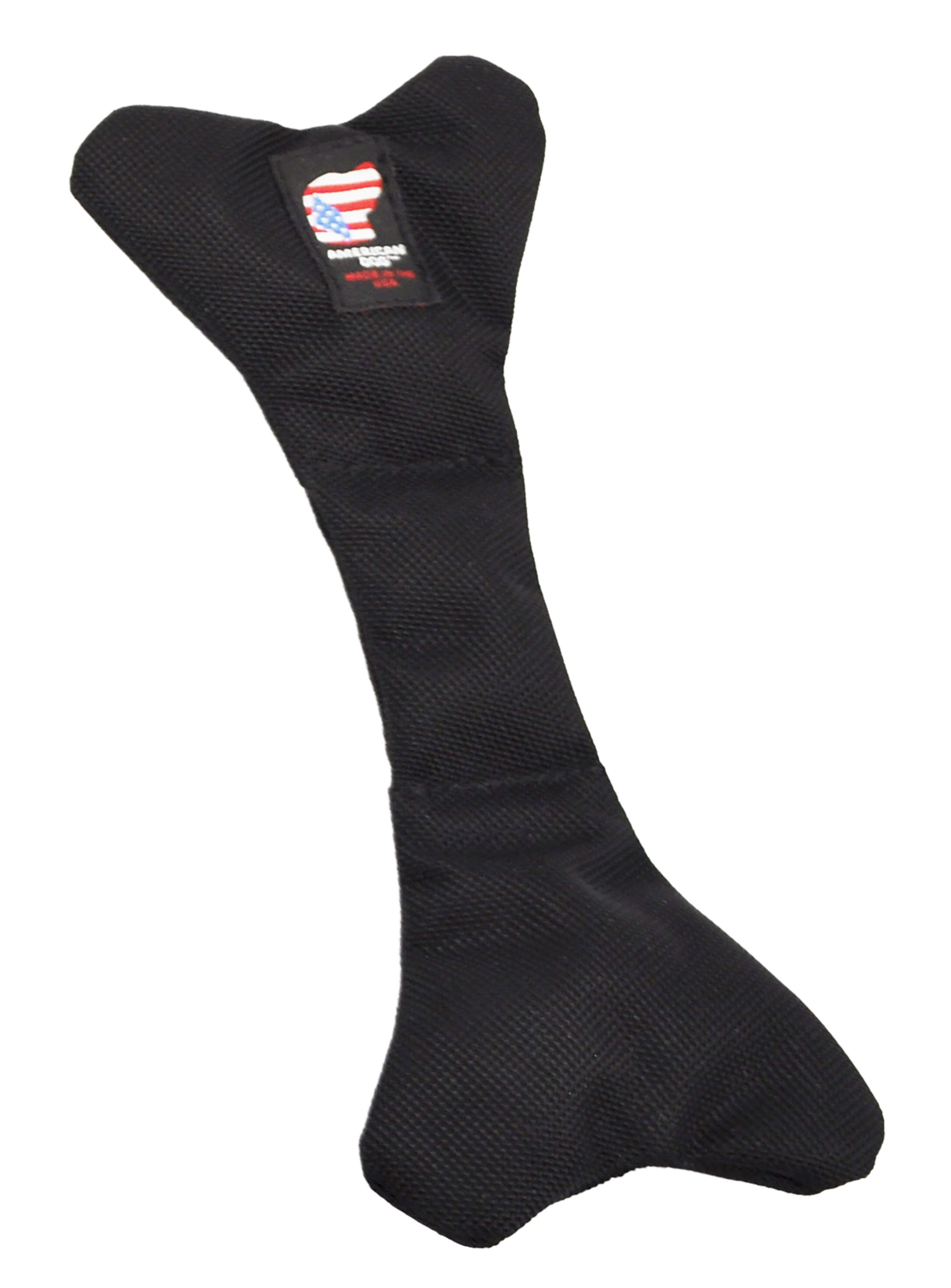 American Dog Bad To Da Bone Dog Toy - Large - Black Dog Toys