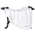 Hello Doggie Inc. Ruffle Baby Dog Blanket Blankets
