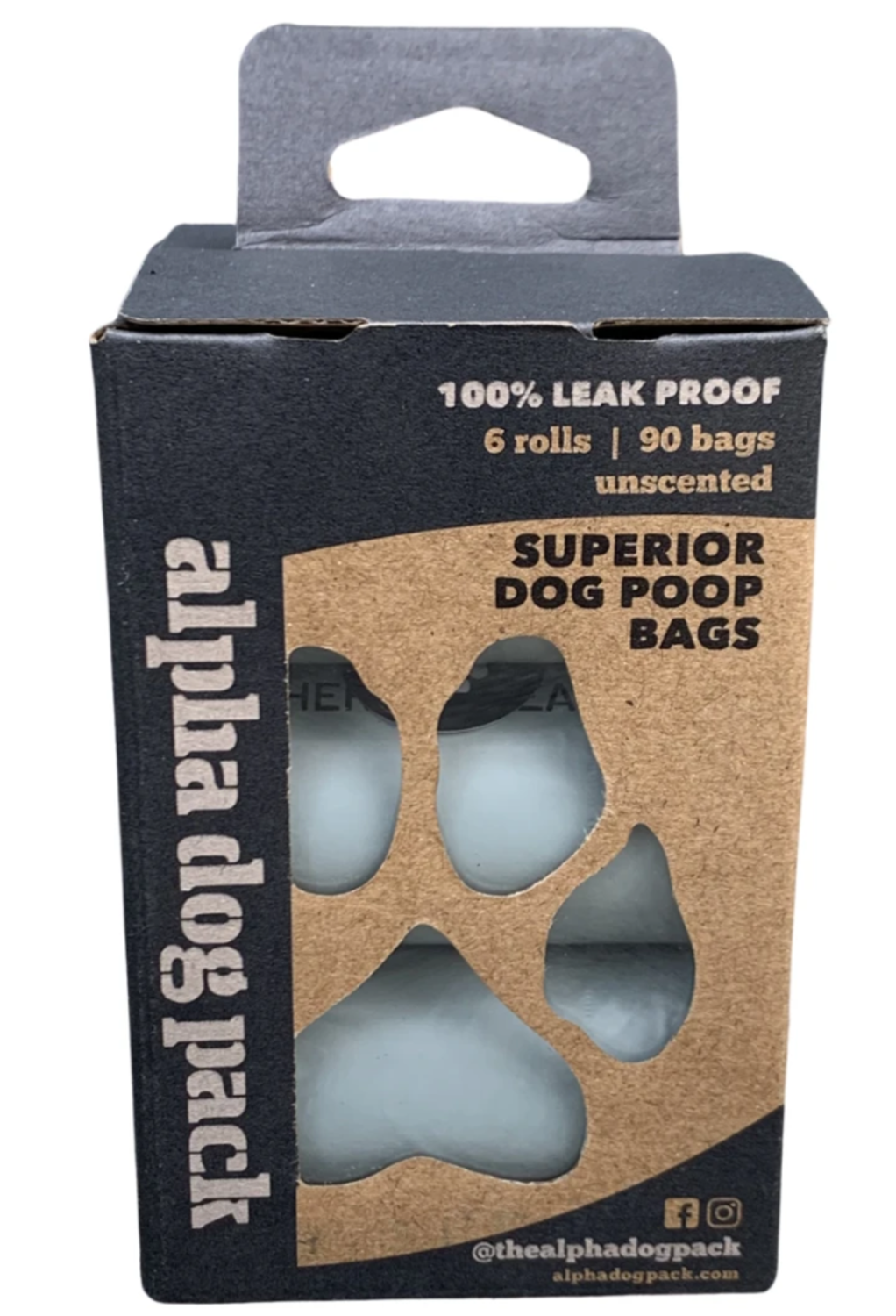 Alpha Dog Pack Waste Bags & Cans Alpha Dog Pack Epi Degradable Poop Bag Package Waste Bags & Cans