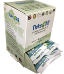 Ticks-N-All All Natural Flea and Tick Wipes 4 Cats (50 count.) Flea & Tick