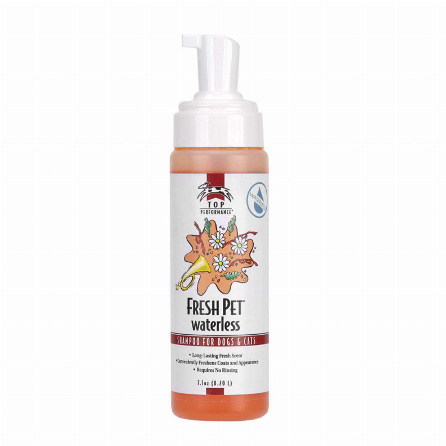 Pet Edge TP Waterless Shampoo Fresh Pet 7.1oz Pet Shampoo