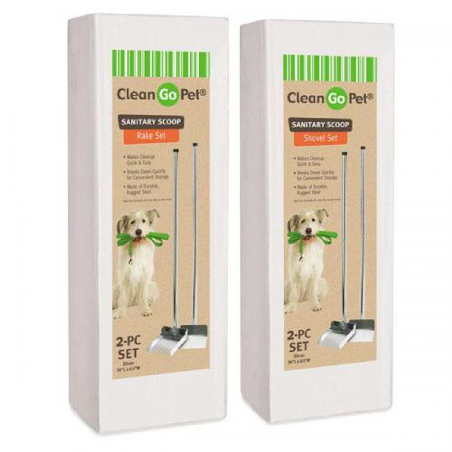 Pet Edge Clean Go Pet Sanitary Scoop Waste Management