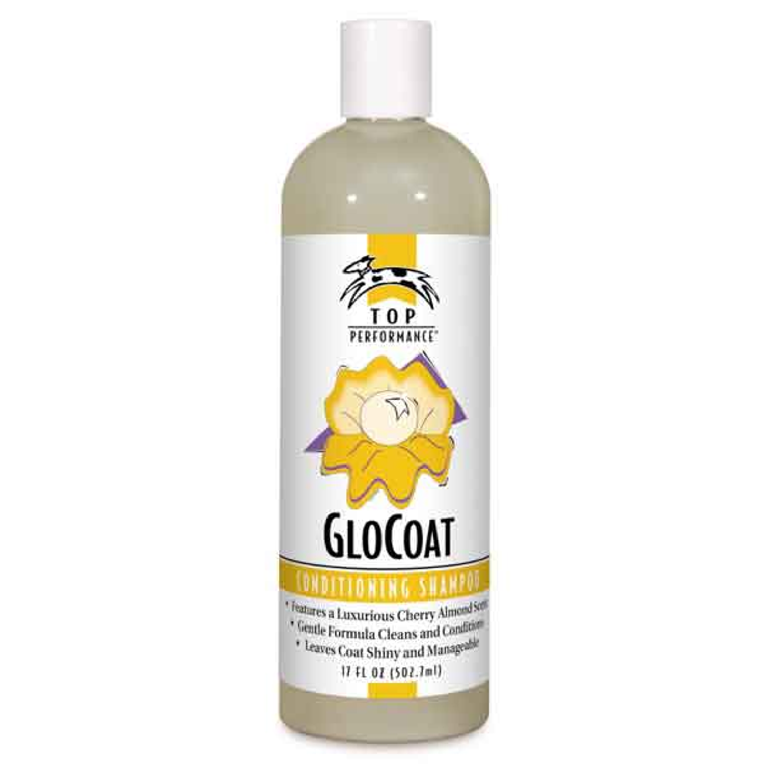 Pet Edge Top Performance Glo Coat Conditioning Shampoo 16oz Pet Shampoo