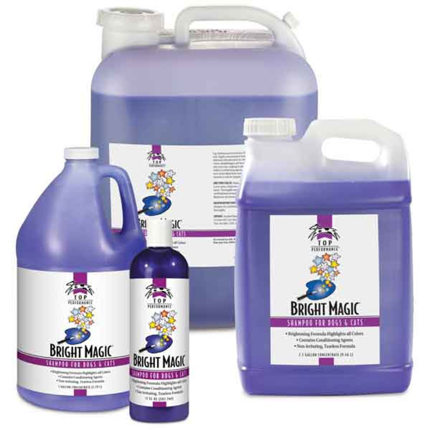Pet Edge Top Performance Bright Magic Shampoo 17oz Pet Shampoo