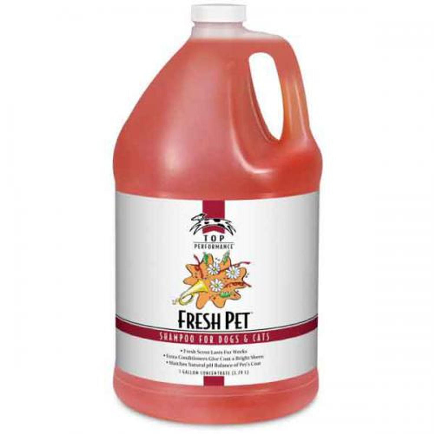 Pet Edge Top Performance Fresh Pet Shampoo Gallon Pet Shampoo