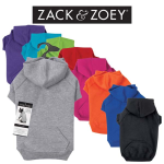 Pet Edge Zack & Zoey Basic Hoodie Dog Clothes