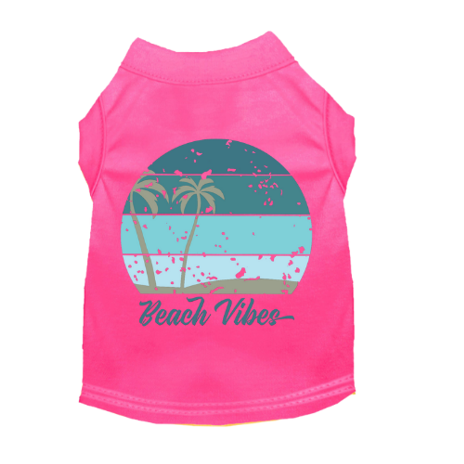Bark Fifth Avenue Beach Vibes Tee Dog Clothes