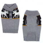 Pet Edge CC Shawl Collar Sweater Dog Clothes