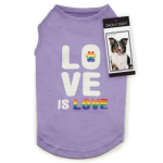 Pet Edge ZZ Love is Love Tank Dog Clothes
