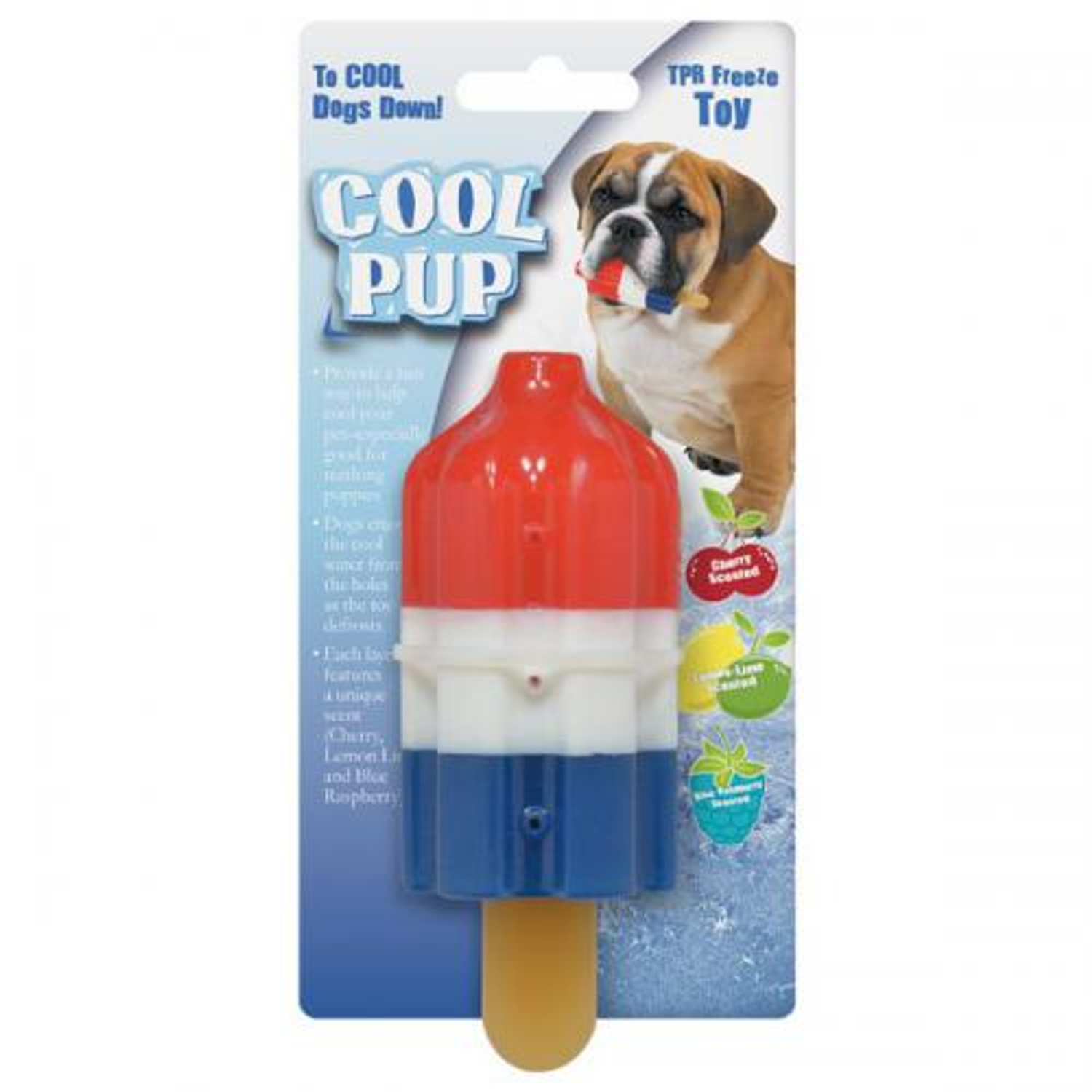 Pet Edge Cool Pup Toy Mini Rocket Pop Dog Toys
