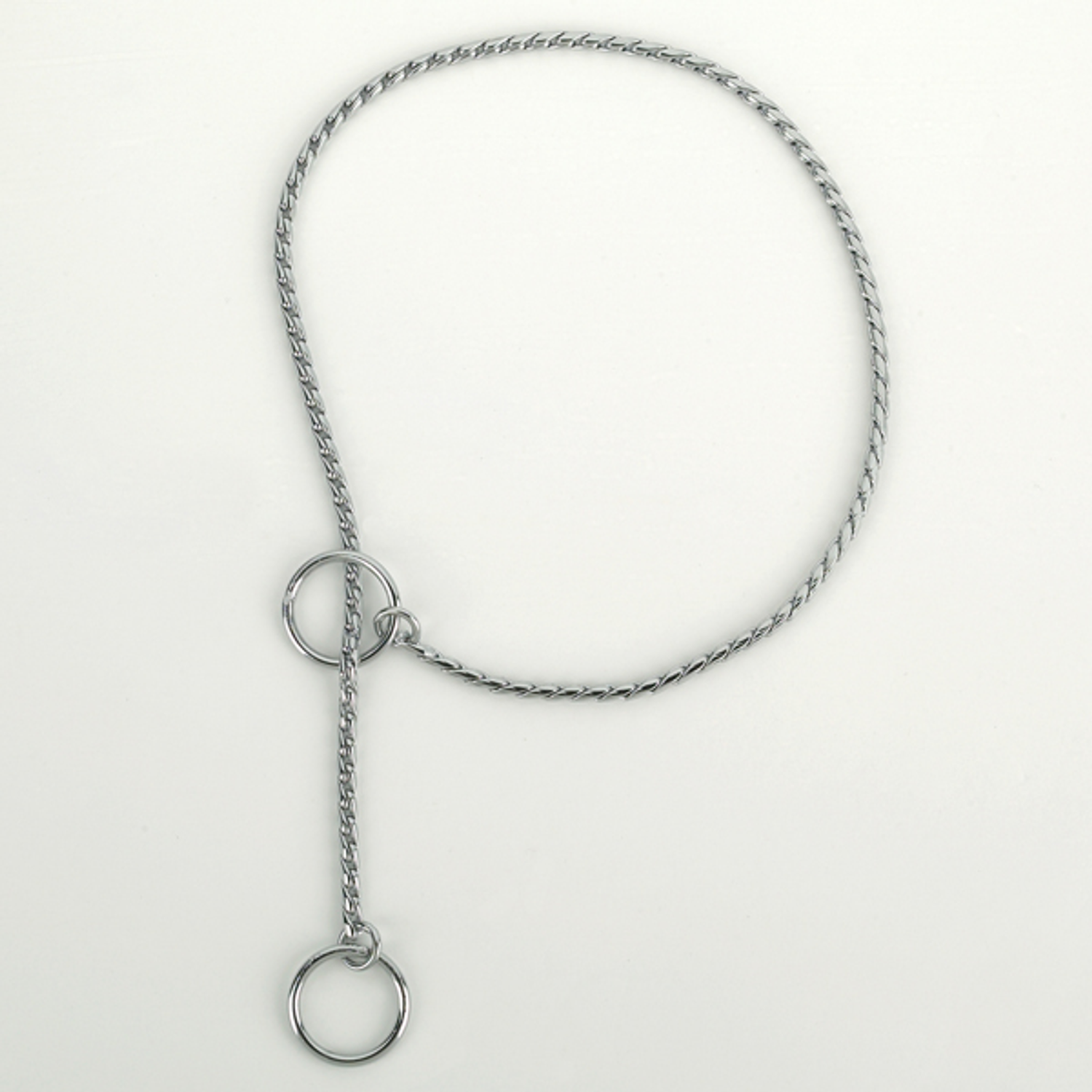 Pet Edge Dog Collars Pet Edge Guardian Gear Chrome Snake Chain Dog Collars