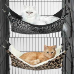 Pet Edge PS ThermaPet Cat Cage Hammock Silver Crate Accessories