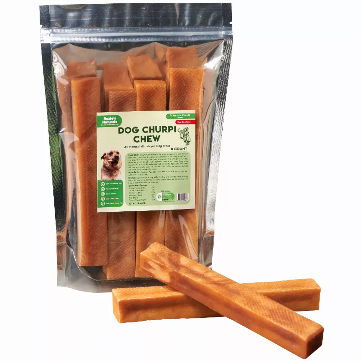 Rozie's Pet Supply DOG CHURPI CHEW- 100% Natural