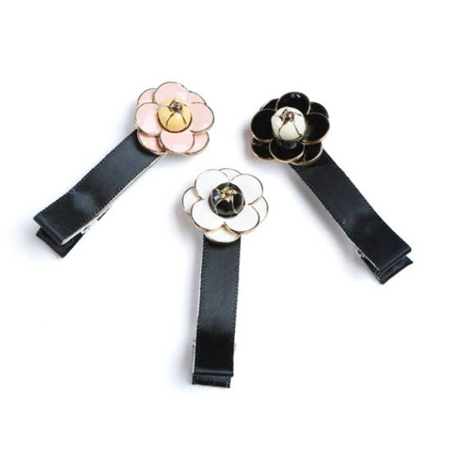 Bark Fifth Avenue Camellia Hair Clips Dog Clothes
