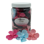 Pets Ribbons GG112 | 50-100 Large Flower Dog Cat Bows in a Jar|Pets Ribbons Pet Accessories