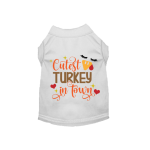 Bark Fifth Avenue Cutest Turkey in Town Dog Clothes