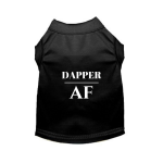 Bark Fifth Avenue Dapper AF Tee Dog Clothes