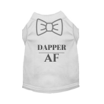Bark Fifth Avenue Dapper AF Tee Dog Clothes
