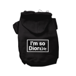 Bark Fifth Avenue DIOR-able Hoodie Dog Clothes