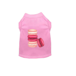 Bark Fifth Avenue Love Macaroons Dog Shirt Dog Clothes