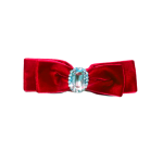 Bark Fifth Avenue Luxurious Velvet Bow Hair Clip Pet Accessories