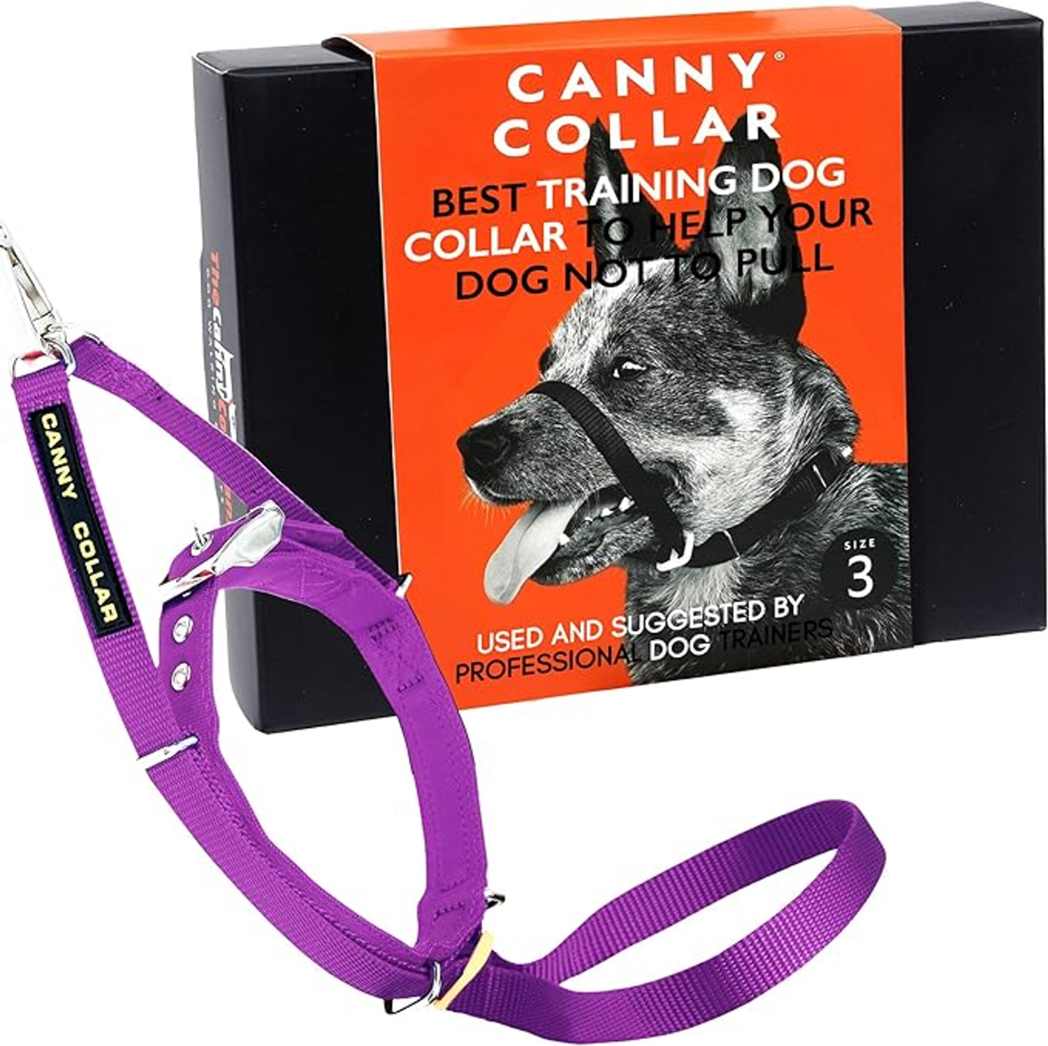 CannyCo America LLC Canny Collar No-Pull Dog Head Collar Gentle & Humane Leash Training Aid Dog Collars