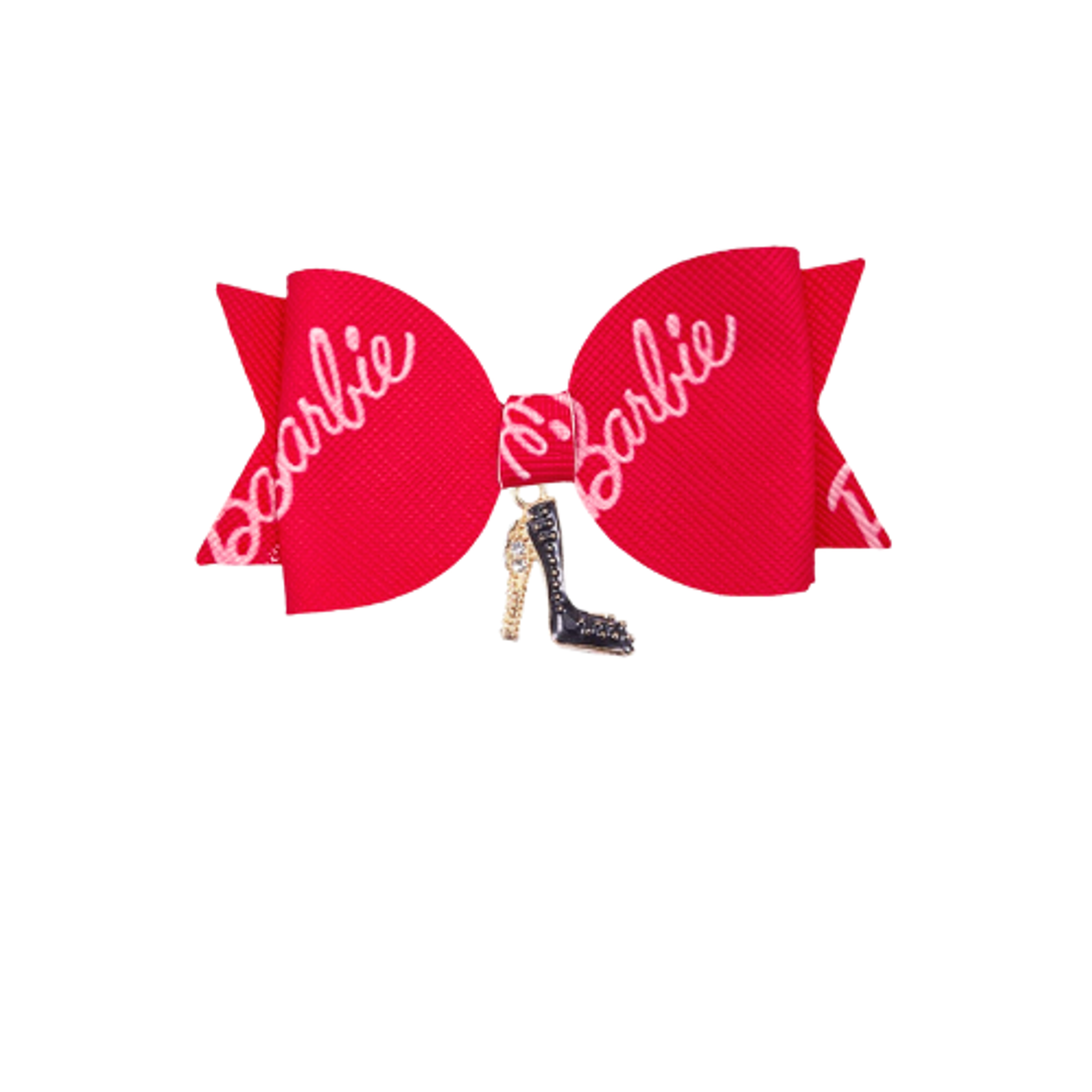 Bark Fifth Avenue Barbie and High Heels Dog Hair Bow Dog Clothes