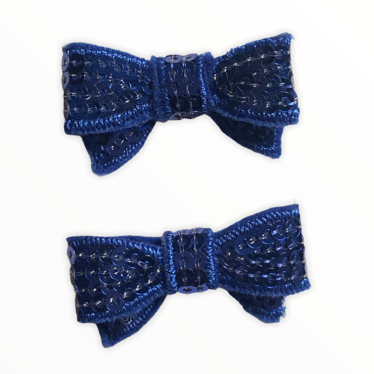 Bark Fifth Avenue Mini Sequin Hair Bow Clips Pet Accessories