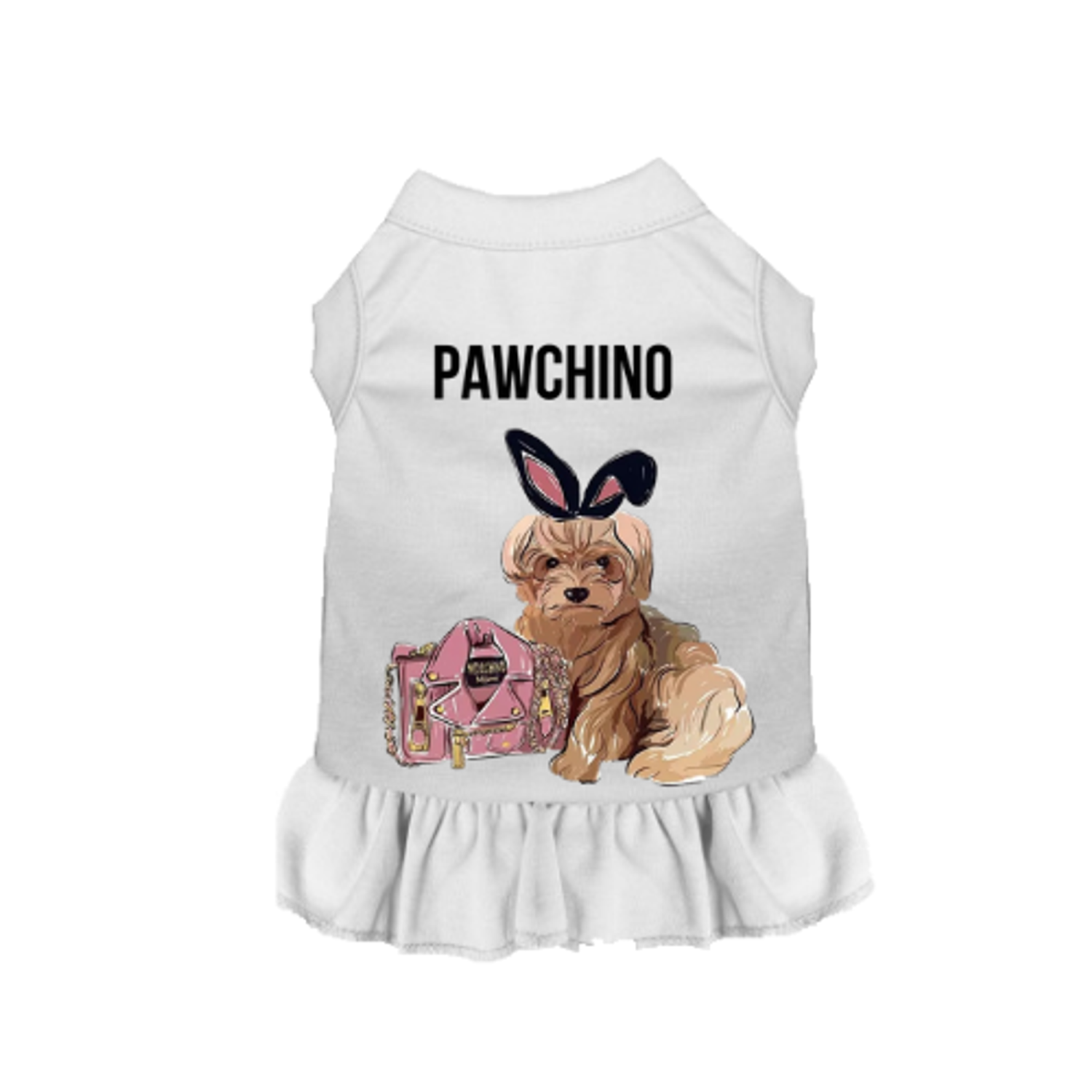 Bark Fifth Avenue Dog Clothes Bark Fifth Avenue Miss Pawchino Dress Dog Clothes