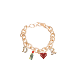 Bark Fifth Avenue Diorable Lipstick Charm Collar Dog Collars