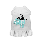 Bark Fifth Avenue Head Over Heels for Sniffany- Dog Dress Dog Clothes