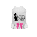 Bark Fifth Avenue Resting Witch Face Dog Dress Dog Clothes