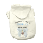 Bark Fifth Avenue Return to Sniffany- Dog Hoodie Dog Clothes