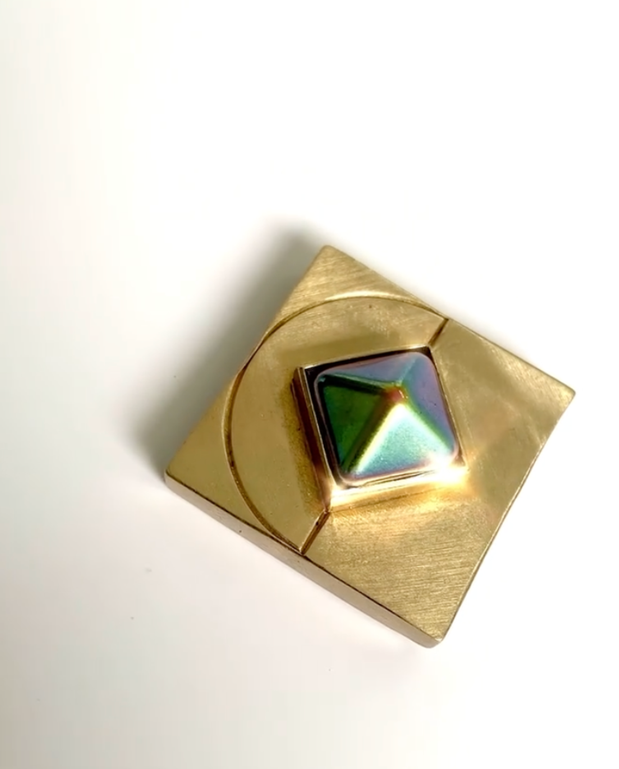 DIPHDA Dusk Rainbow Diamond Collar Charm Pet Accessories