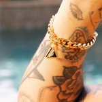 DIPHDA Iconic Bracelet in Gold Pet Accessories