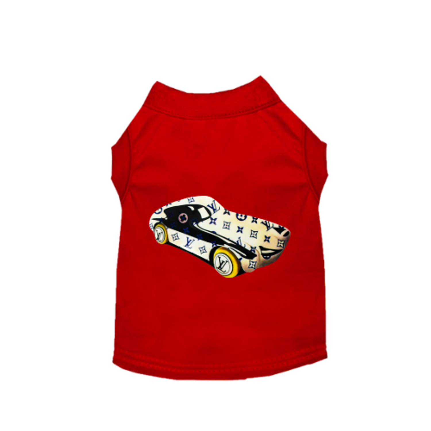 Bark Fifth Avenue Dog Clothes Bark Fifth Avenue My Fancy Race Car Dog Tee Dog Clothes