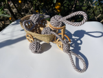 CSCORD International LLC Eco-friendly Rope Tug-War Toy 4 Set For Middle And Big Dog Dog Toys