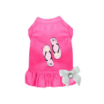 Bark Fifth Avenue My Favorite Fuzzy Flip Flops Dog Dress Dog Clothes