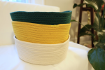 CSCORD International LLC Handmade Sustainable Cotton Rope Basket
