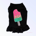 Bark Fifth Avenue My Favorite Summer Treats- Pink Ice Cream Dog Clothes