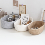 CSCORD International LLC Handmade Sustainable Rope Basket Organizer Dog Toys