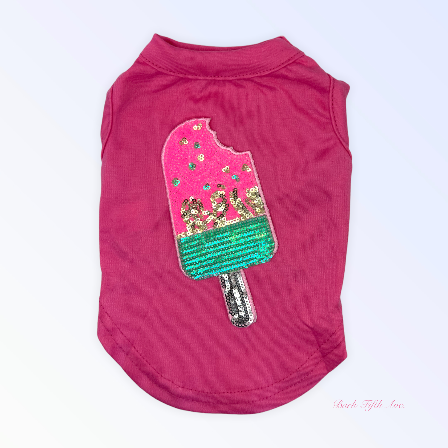 Bark Fifth Avenue My Favorite Summer Treats- Pink Ice Cream Dog Clothes