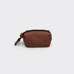 Come Here Buddy Brown Leather Poop Bag Dispenser Waste Bags & Cans