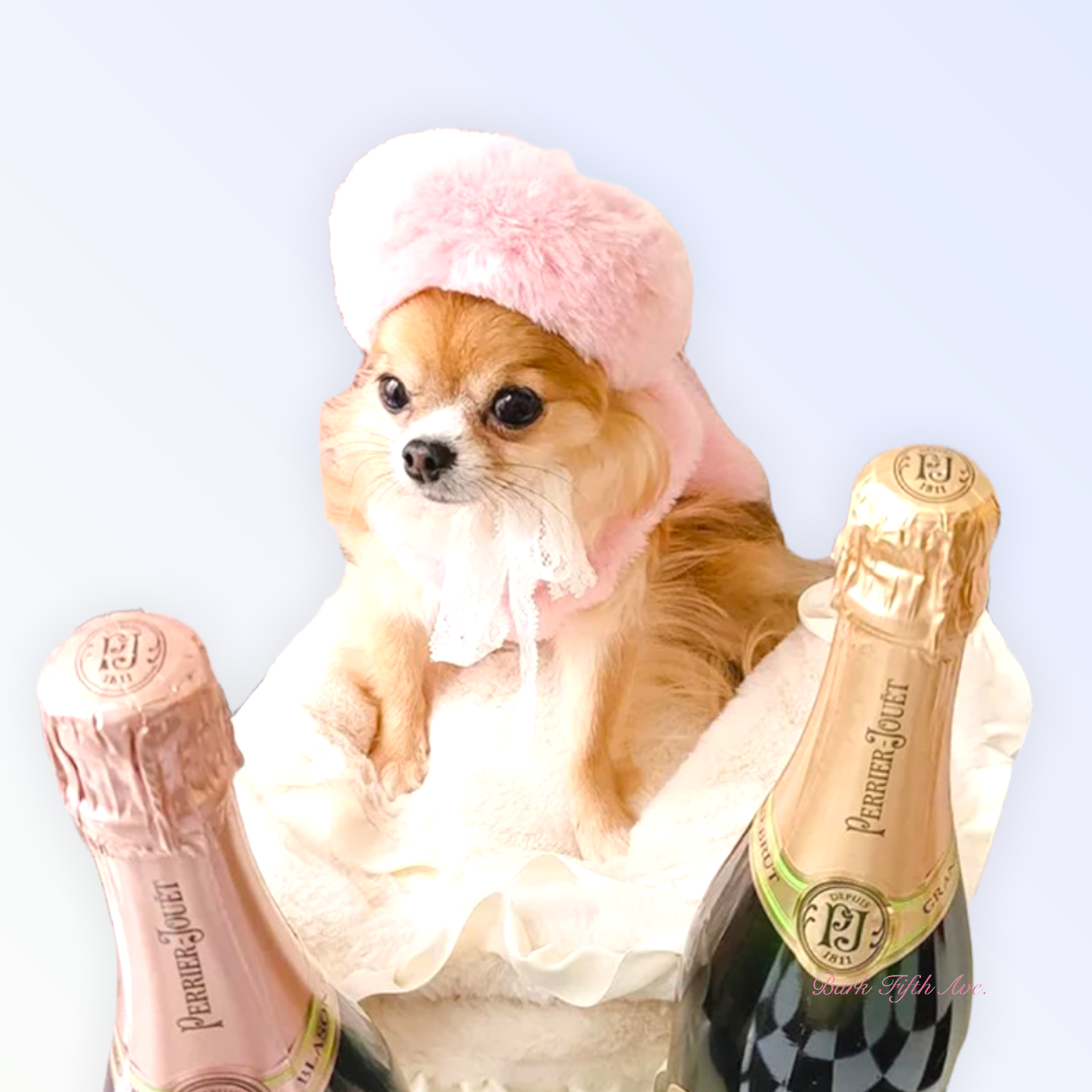 Bark Fifth Avenue My Furry Beret Pet Accessories