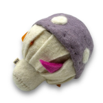 Come Here Buddy Mushroom Dog Felt Toy Dog Toys