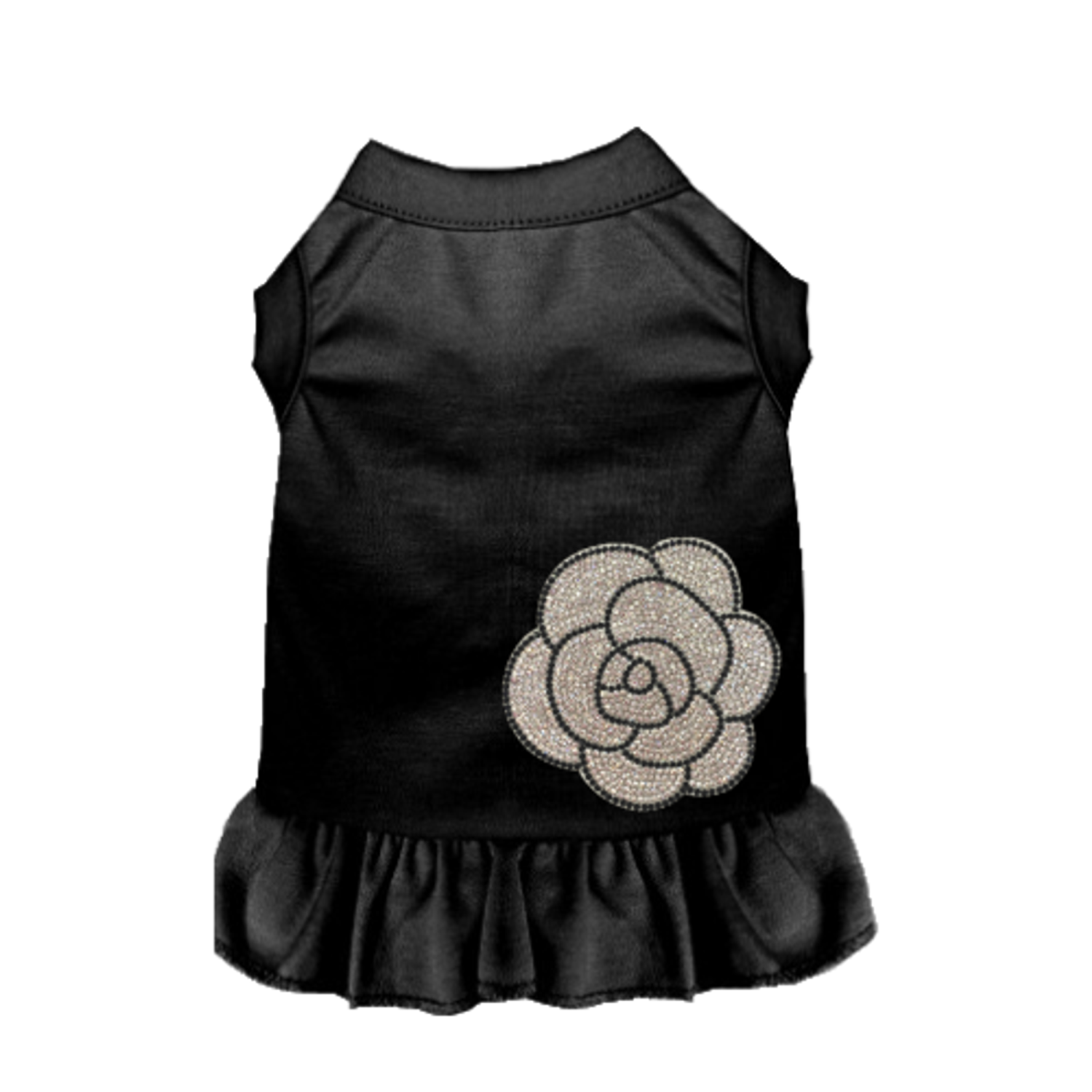 Bark Fifth Avenue My Glam Camellia Dog Clothes