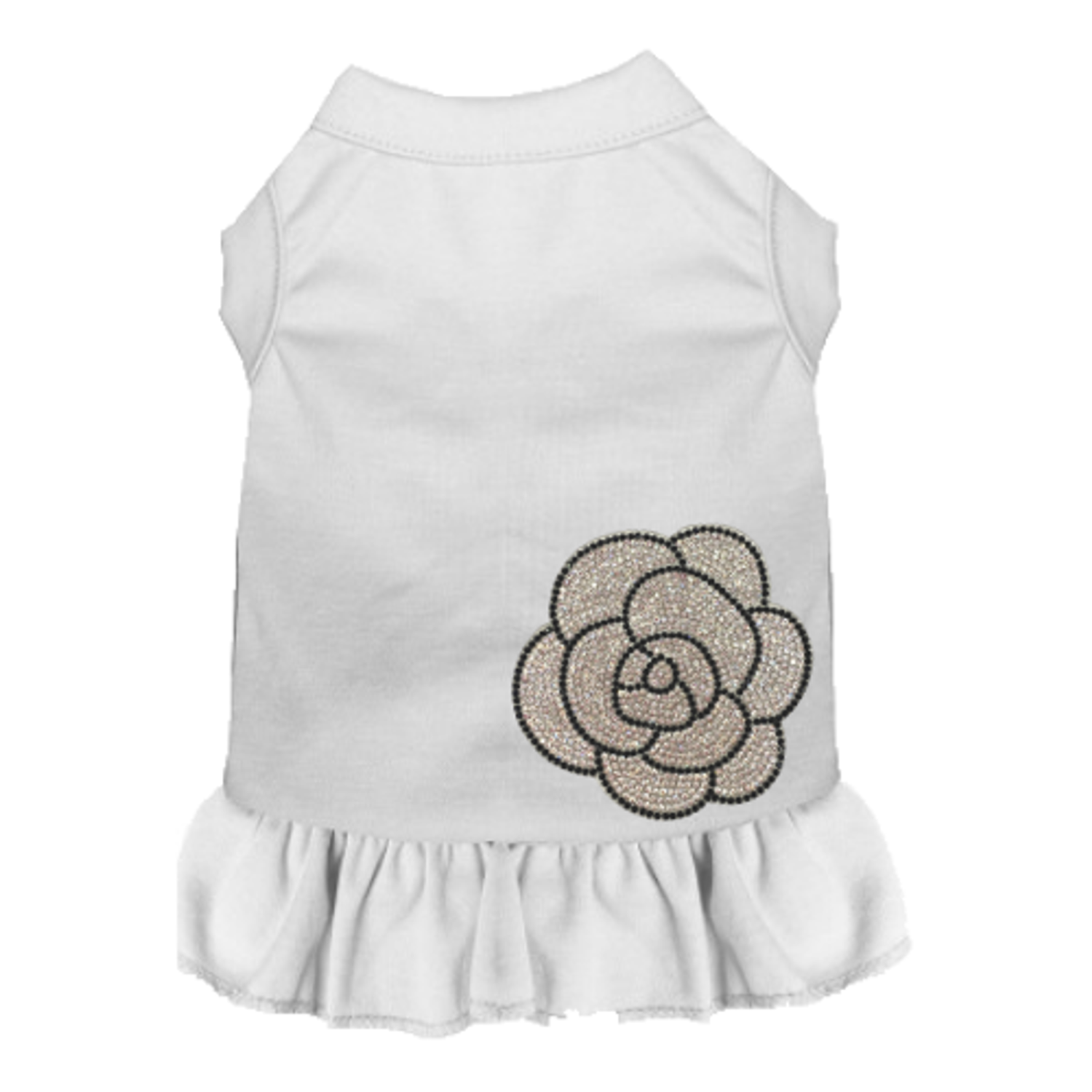 Bark Fifth Avenue My Glam Camellia Dog Clothes