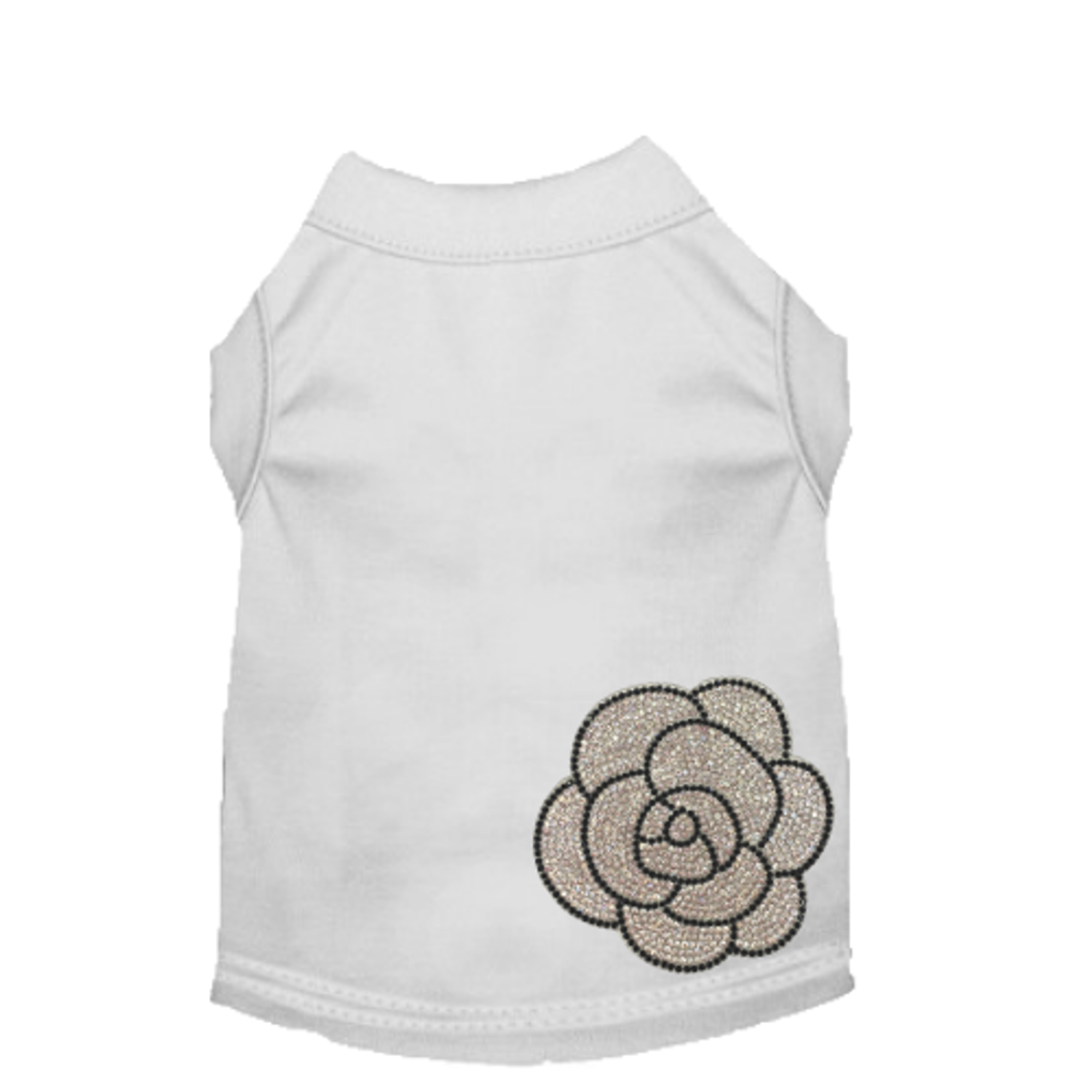 Bark Fifth Avenue My Glam Camellia Dog Clothes