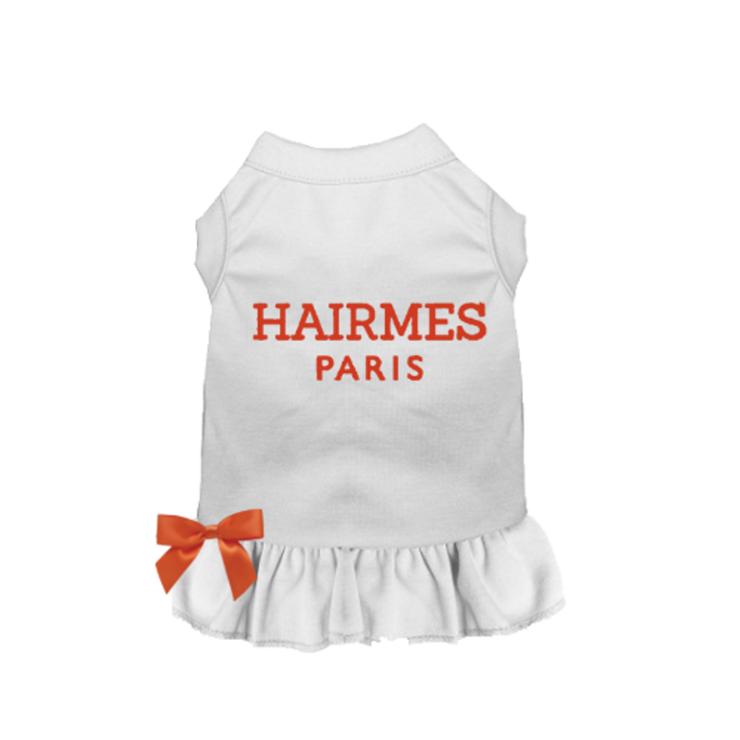 Bark Fifth Avenue My Hairmes Dog Dress Dog Clothes