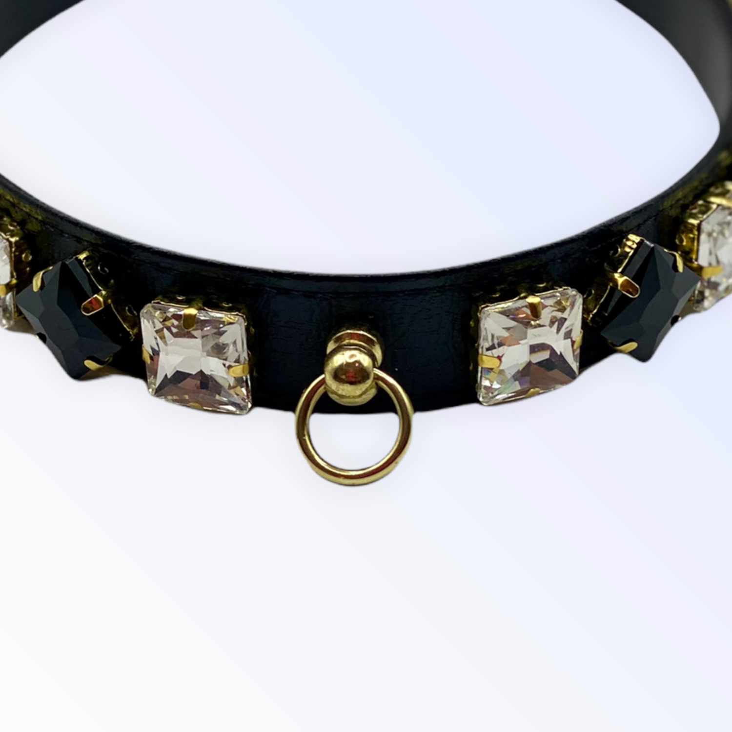 Bark Fifth Avenue My Rhinestone Glam Collar Dog Collars